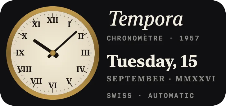 Chronomètre